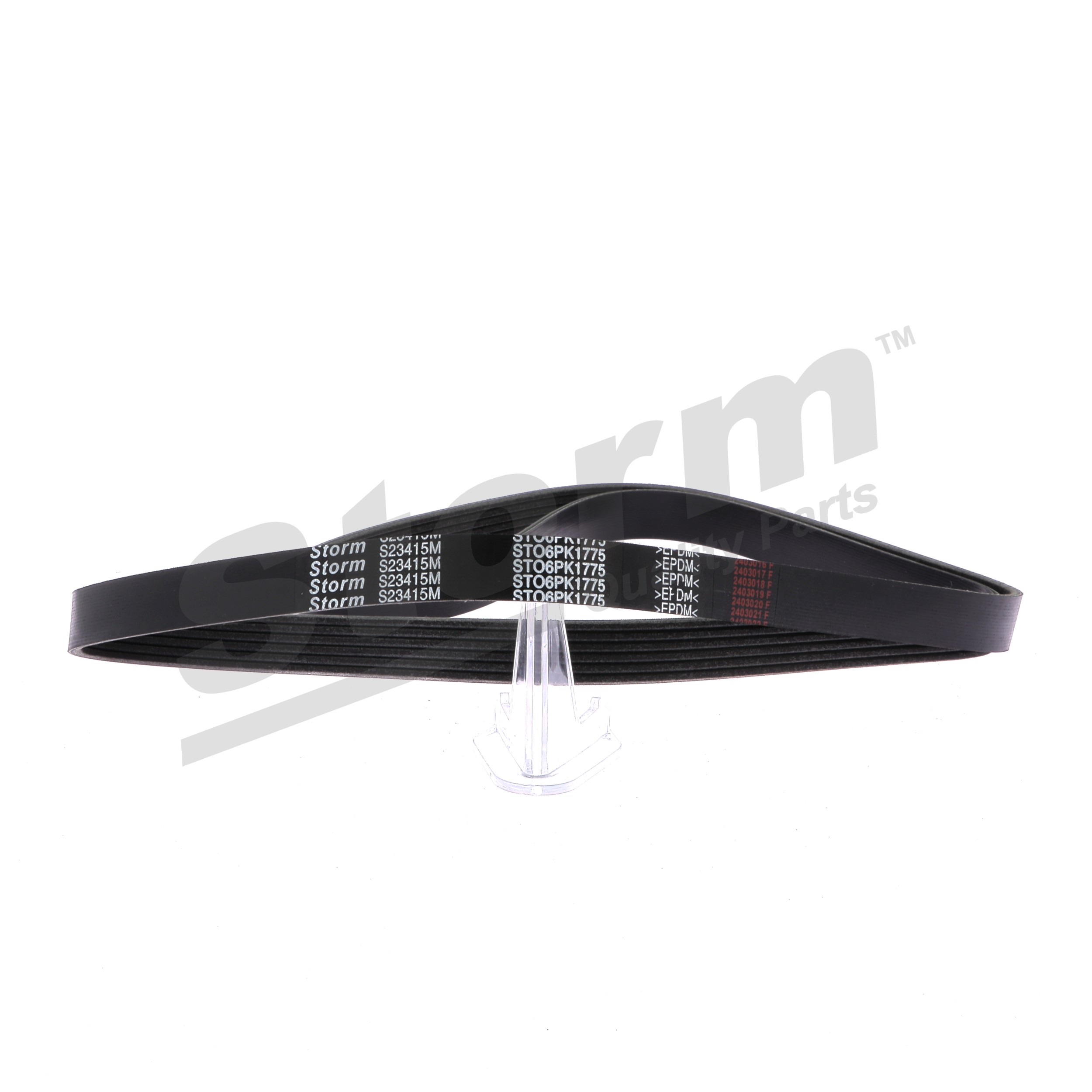 Courroie trapézoïdale à nervures Storm ref. STO6PK1775