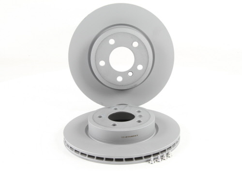 Jeu de 2 disques de frein ATE 24.0125-0160.1