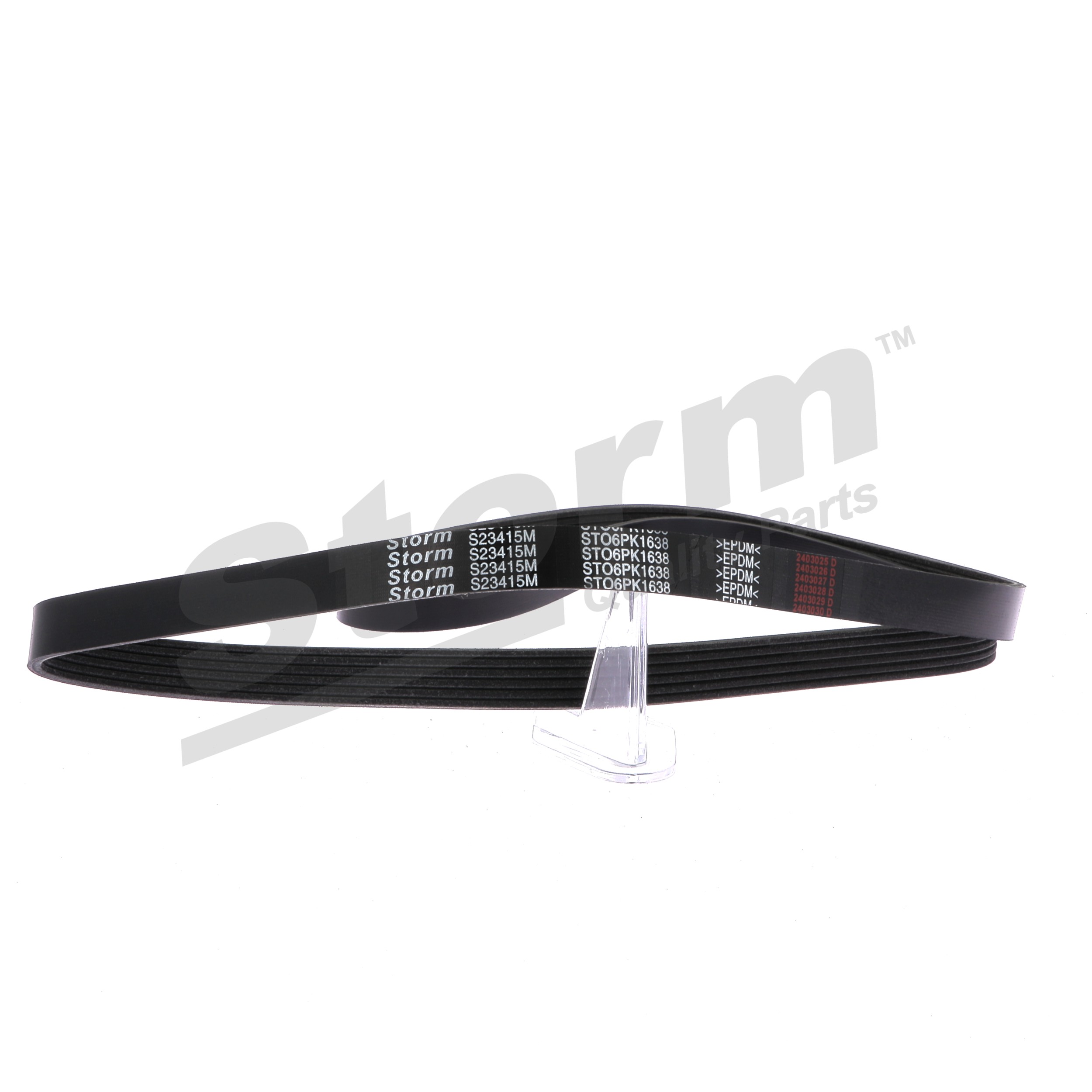 Correa trapezoidal nervada Storm ref. STO6PK1638