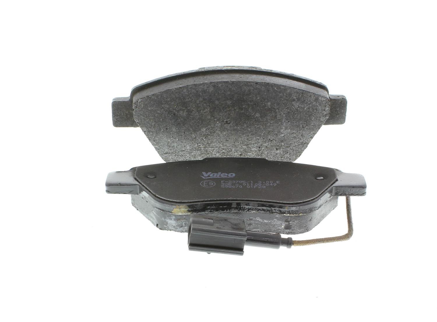 Jeu de 4 plaquettes de frein VALEO 598670