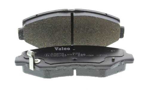 Jeu de 4 plaquettes de frein VALEO 598757