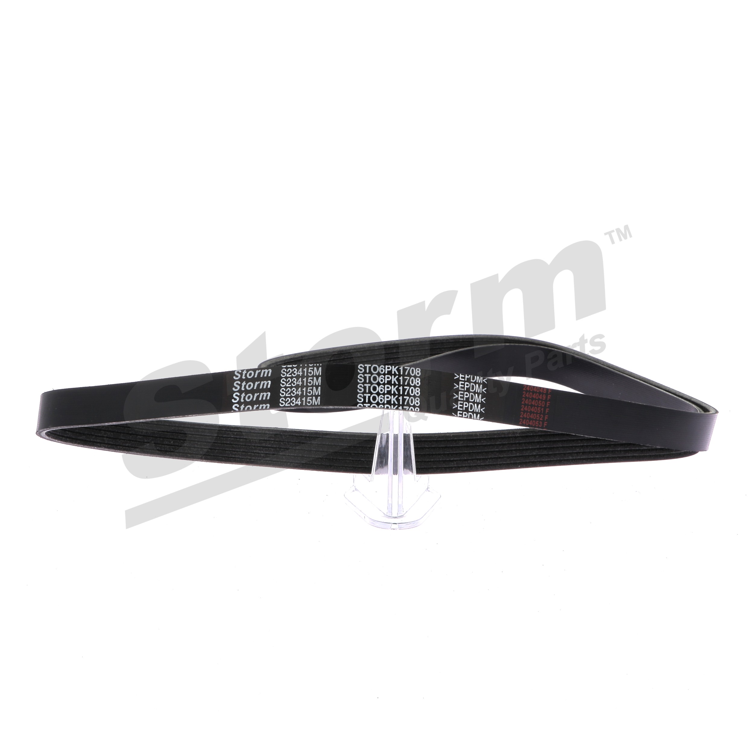 Courroie trapézoïdale à nervures Storm ref. STO6PK1708