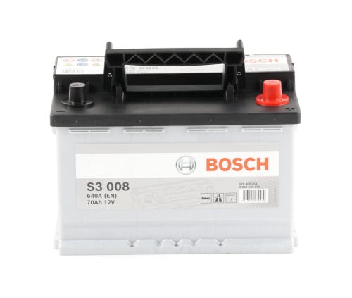 Batterie (de voiture) BOSCH 70.0 Ah - S3 008 - ref. 0 092 S30 080