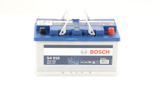 Batterie (de voiture) BOSCH 80.0 Ah - S4 010 - ref. 0 092 S40 100