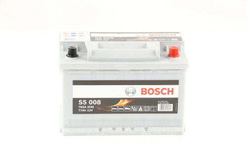 Batterie (de voiture) BOSCH 77.0 Ah - S5 008 - ref. 0 092 S50 080