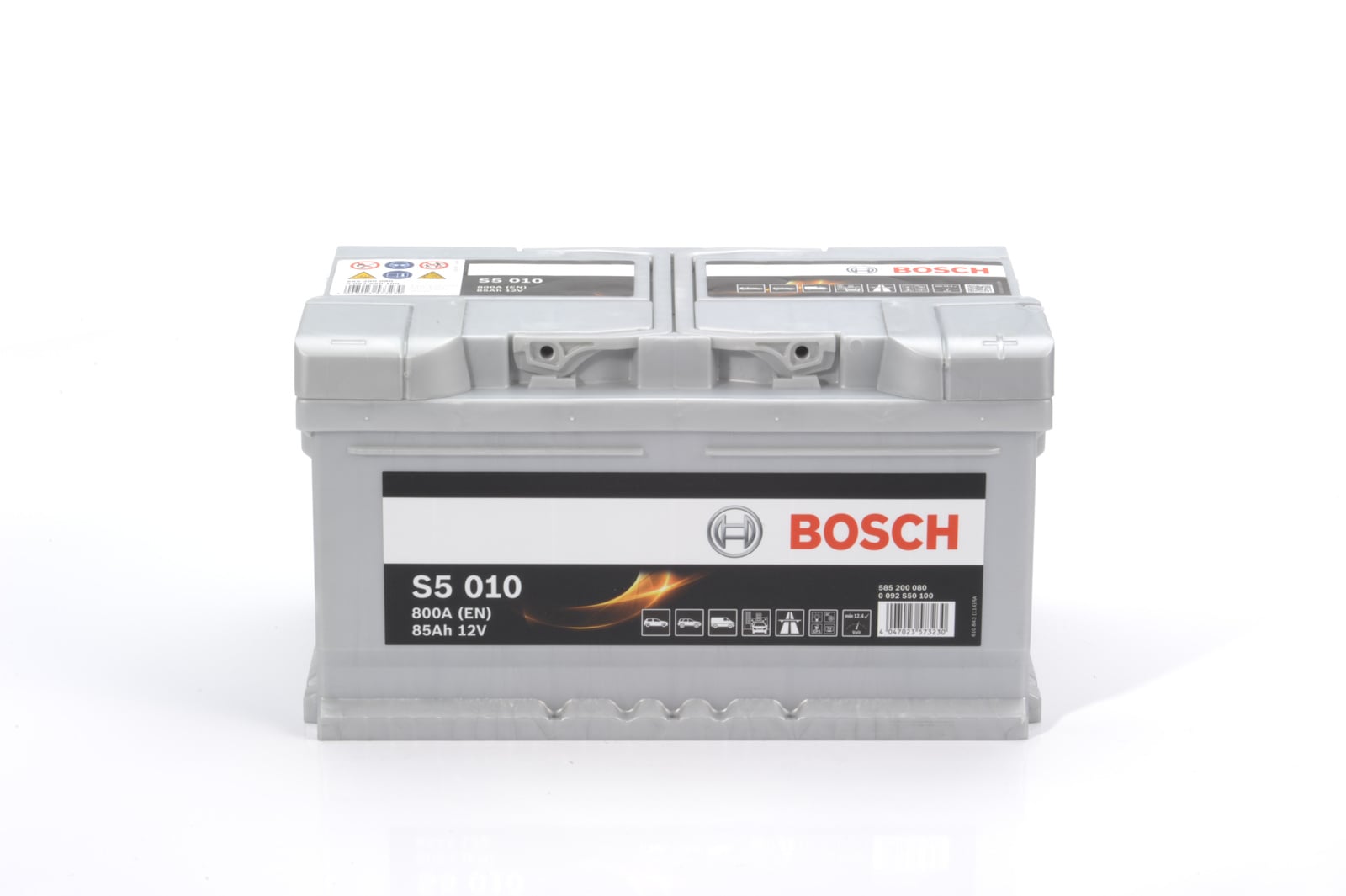 Batterie (de voiture) BOSCH 85.0 Ah - S5 010 - ref. 0 092 S50 100