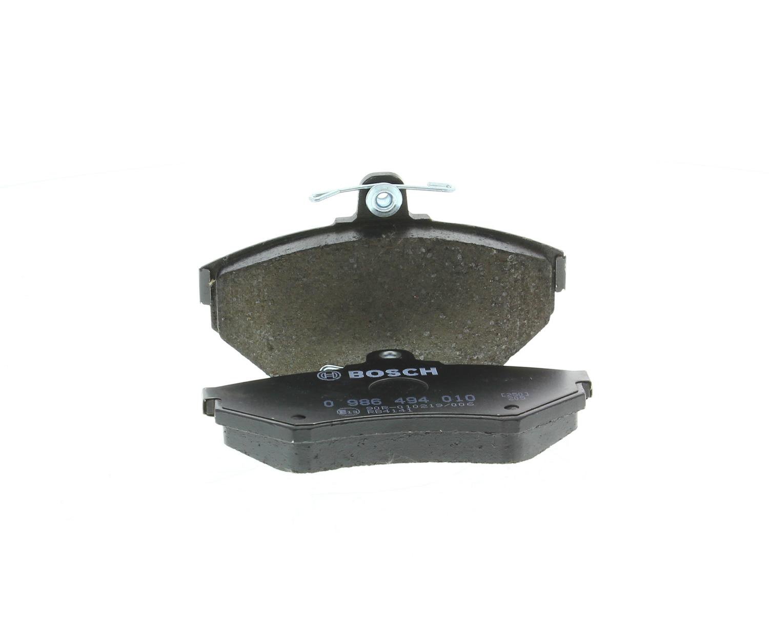 Jeu de 4 plaquettes de frein BOSCH 0 986 494 010