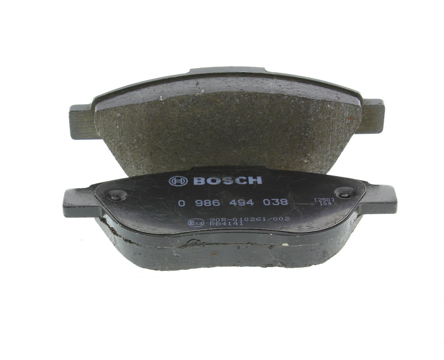 Jeu de 4 plaquettes de frein BOSCH 0 986 494 038