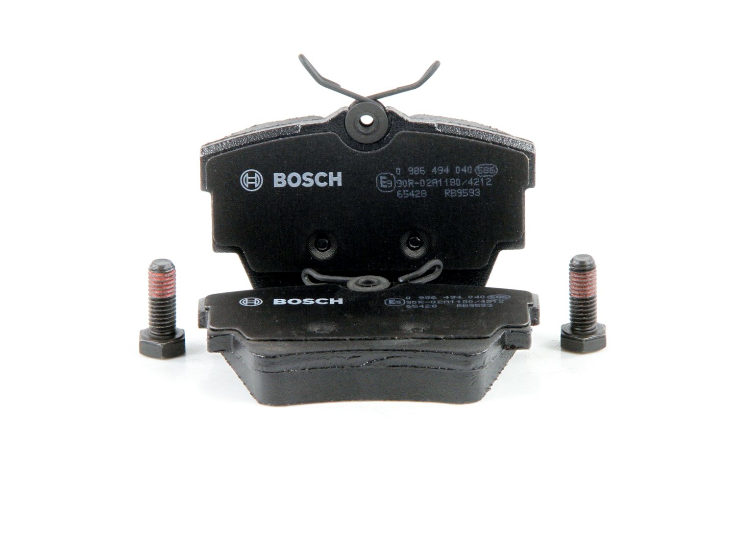 Jeu de 4 plaquettes de frein BOSCH 0 986 494 040