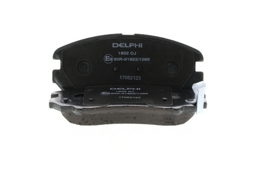 Jeu de 4 plaquettes de frein DELPHI LP1902