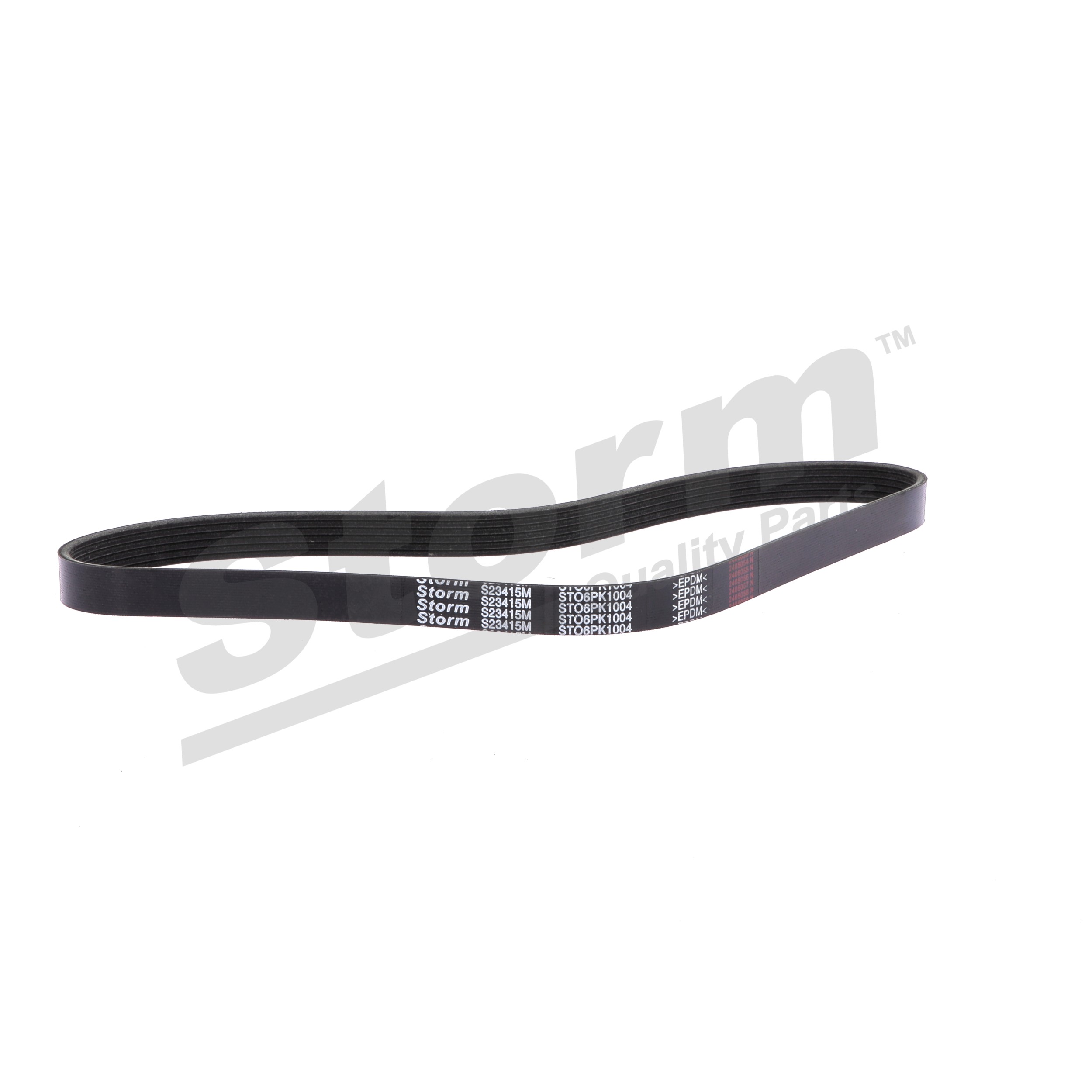 Courroie trapézoïdale à nervures Storm ref. STO6PK1004