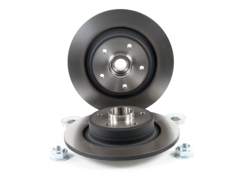 Jeu de 2 disques de frein TRW DF4227BS