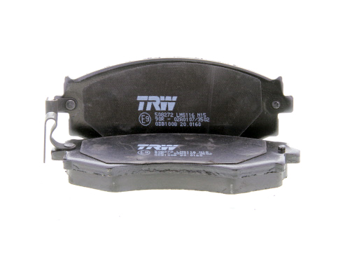 Jeu de 4 plaquettes de frein TRW GDB1008