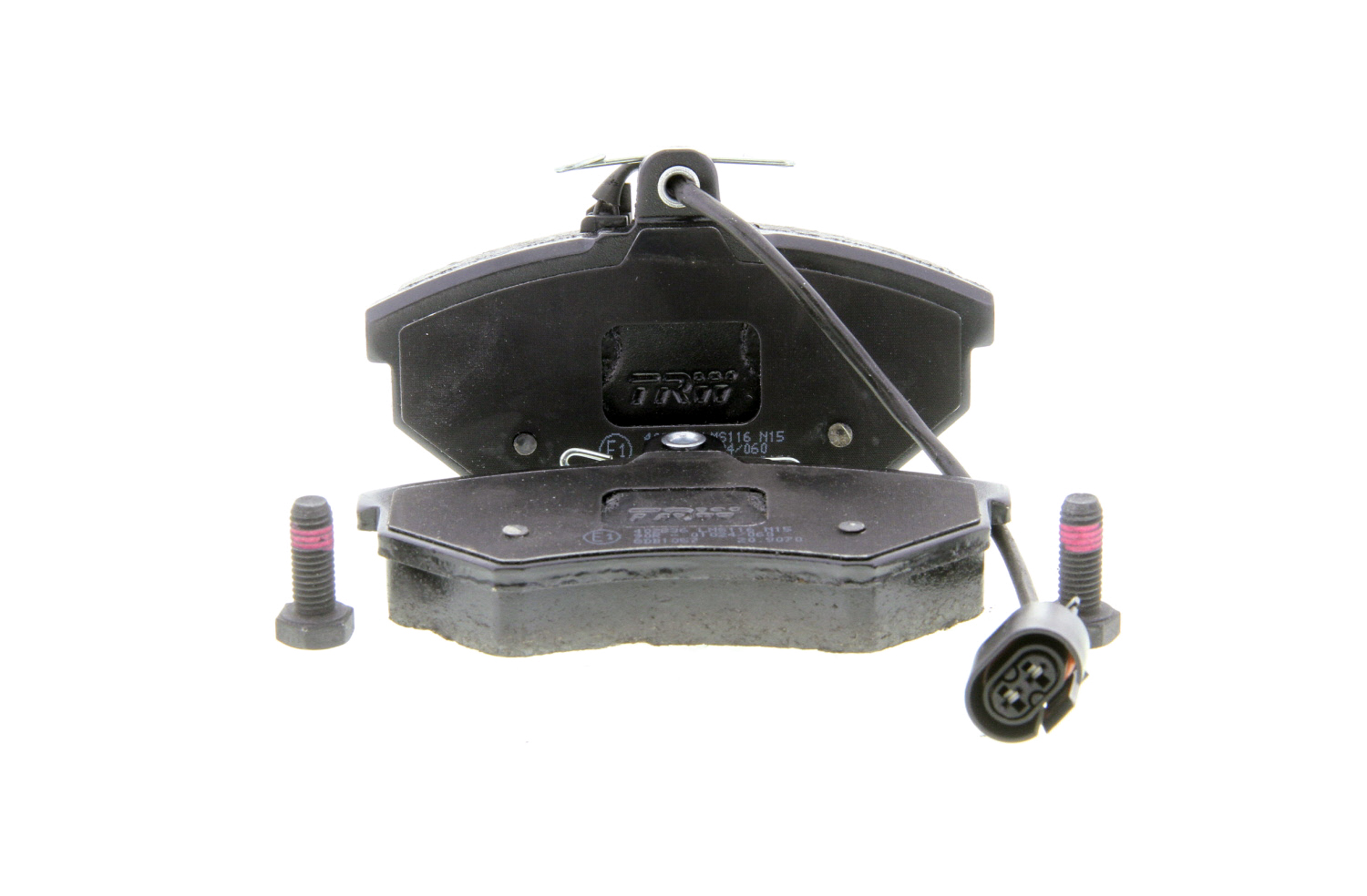 Jeu de 4 plaquettes de frein TRWGDB1057