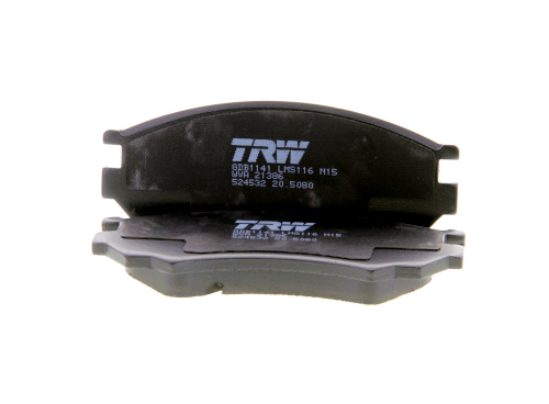 Jeu de 4 plaquettes de frein TRW GDB1141