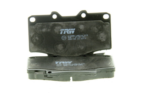 Jeu de 4 plaquettes de frein TRW GDB1154