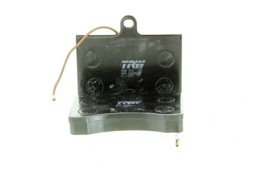 Jeu de 4 plaquettes de frein TRW GDB314