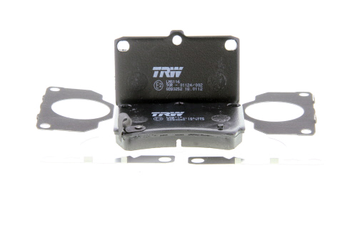 Jeu de 4 plaquettes de frein TRW GDB3252