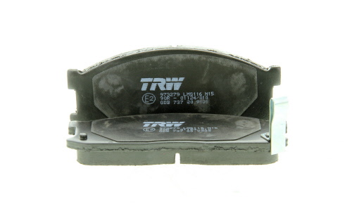 Jeu de 4 plaquettes de frein TRW ref. GDB737