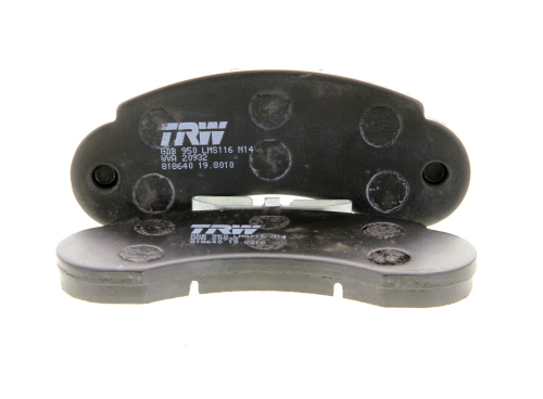 Jeu de 4 plaquettes de frein TRW GDB950