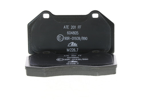 Jeu de 4 plaquettes de frein ATE 13.0460-4805.2