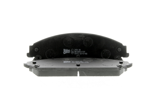 Jeu de 4 plaquettes de frein VALEO 598743