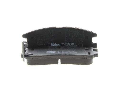 Jeu de 4 plaquettes de frein VALEO 598834