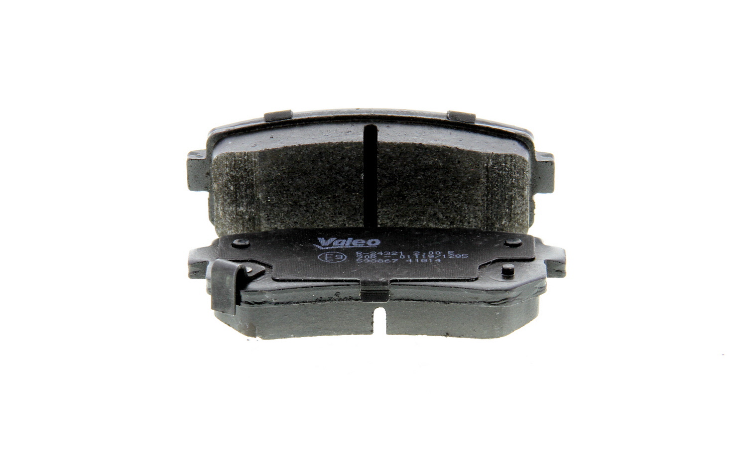 Jeu de 4 plaquettes de frein VALEO 598867