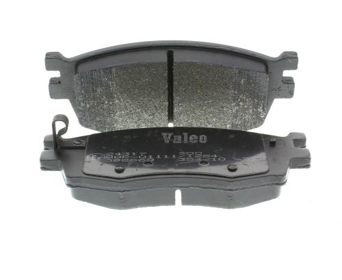 Jeu de 4 plaquettes de frein VALEO 598868