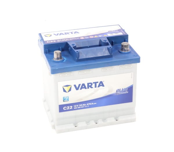 Batterie (de voiture) VARTA 52.0 Ah - C22 - ref. 5524000473132
