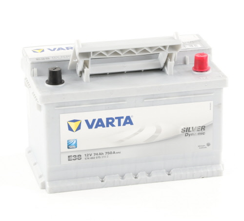 Batterie VARTA 74 Ah - E38 - ref. 5744020753162 au meilleur prix - Oscaro