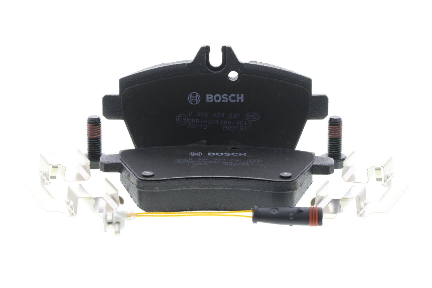 Jeu de 4 plaquettes de frein BOSCH 0 986 494 085