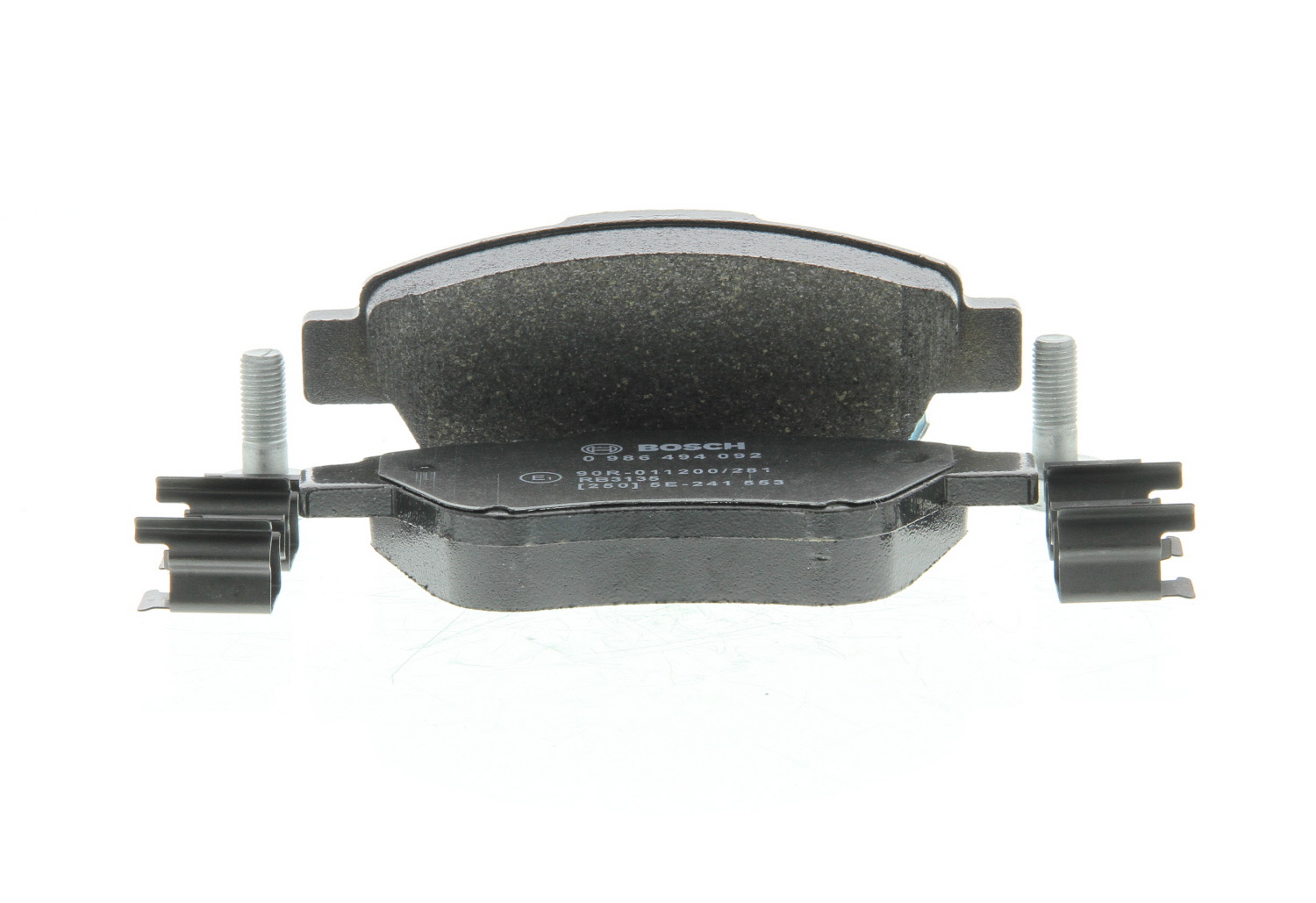 Jeu de 4 plaquettes de frein BOSCH 0 986 494 092
