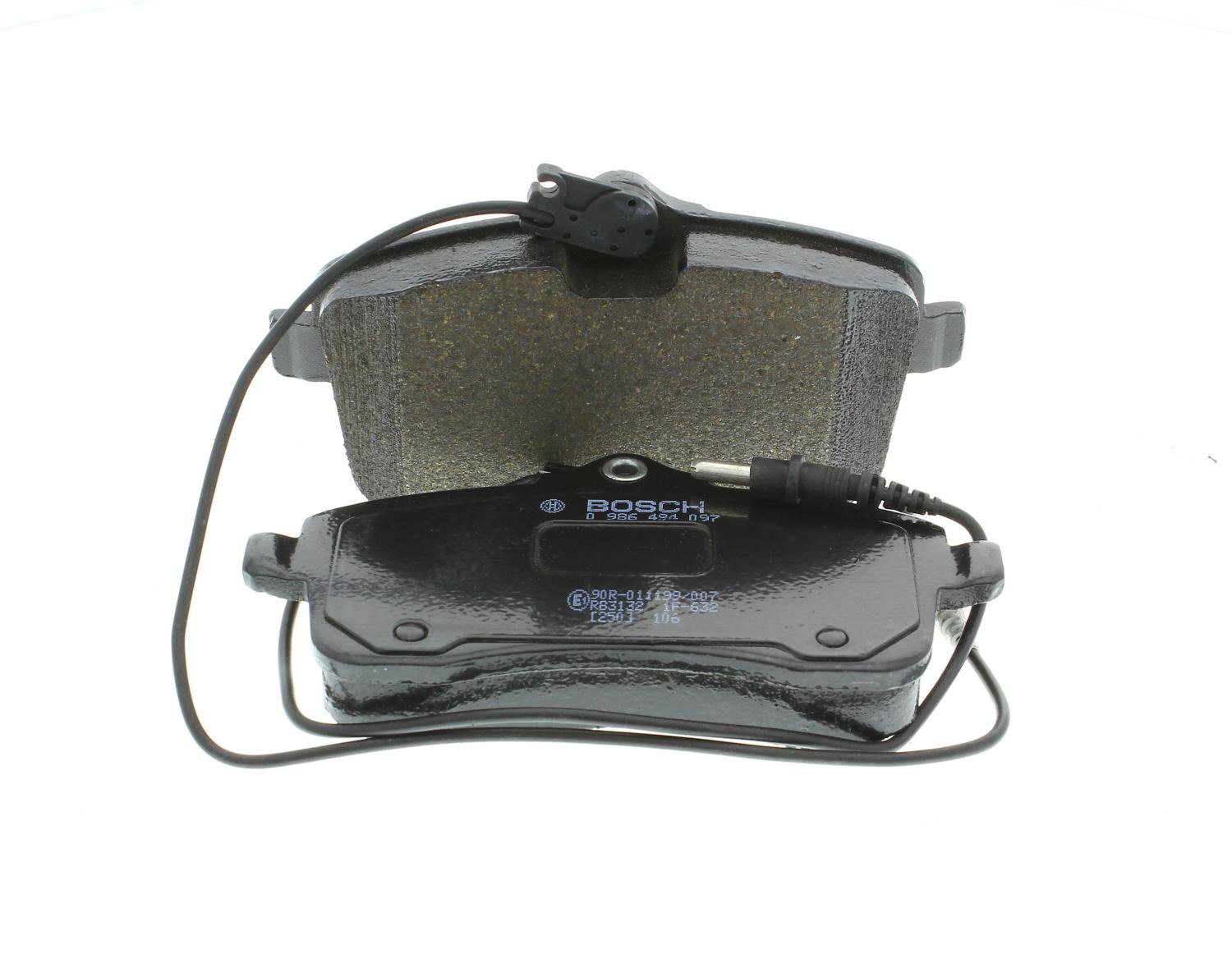 Jeu de 4 plaquettes de frein BOSCH 0 986 494 097