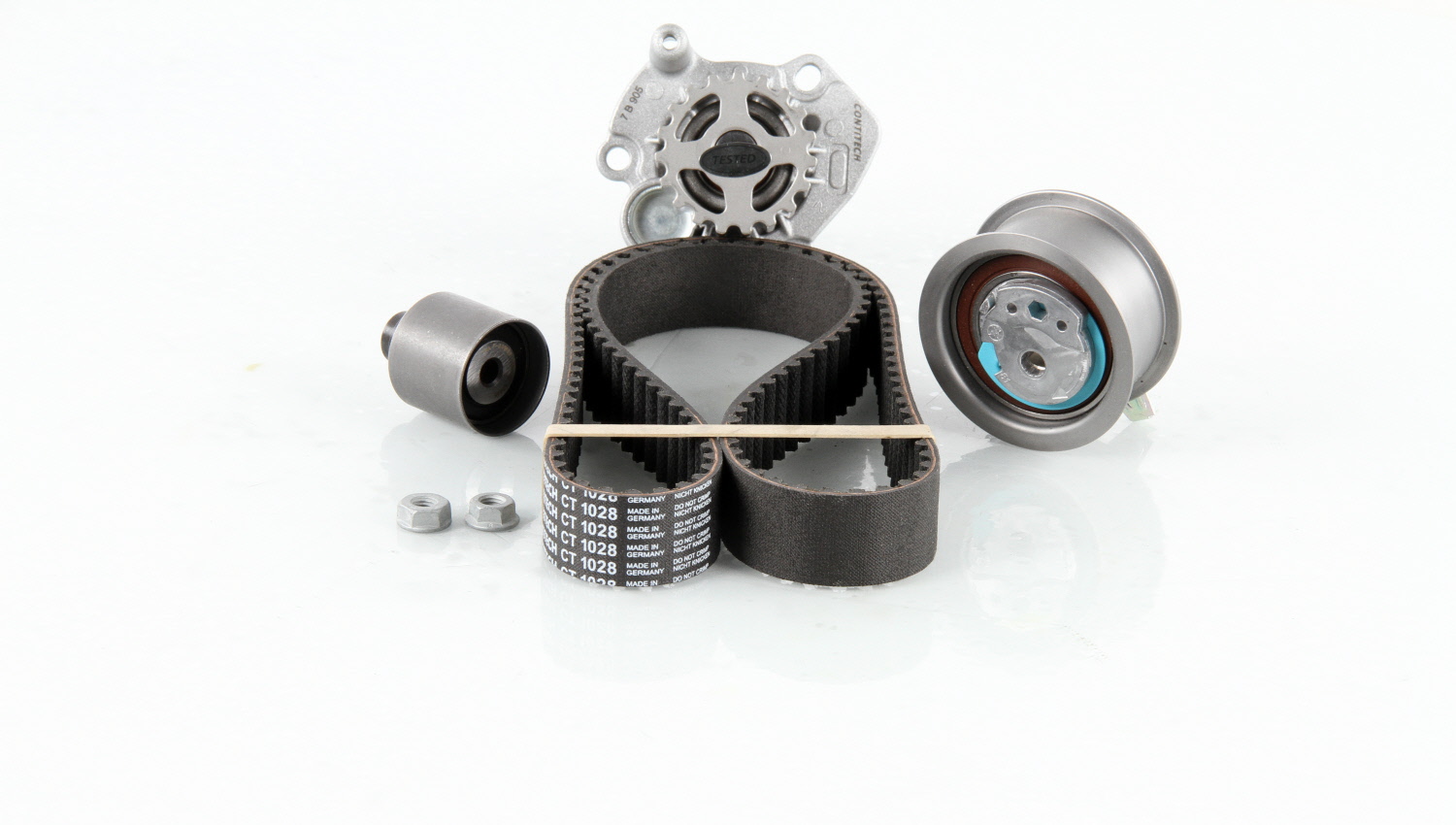 Pompe à eau + kit de courroie de distribution CONTITECH CT1028WP5