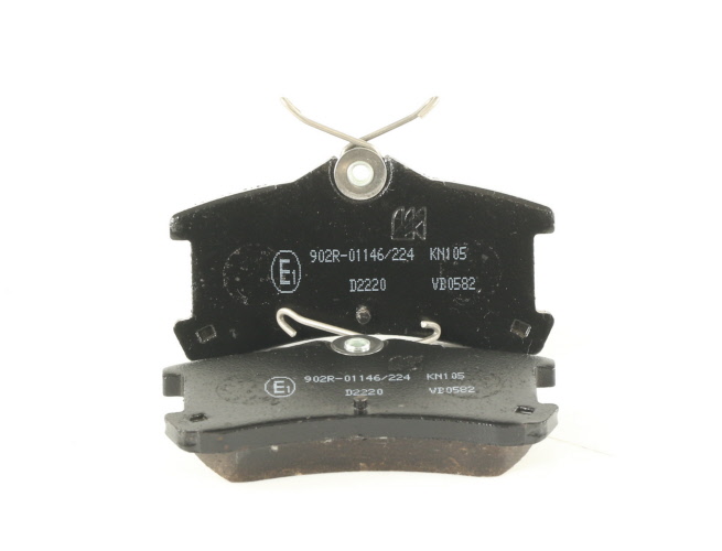 Jeu de 4 plaquettes de frein HERTH+BUSS JAKOPARTS ref. J3612026