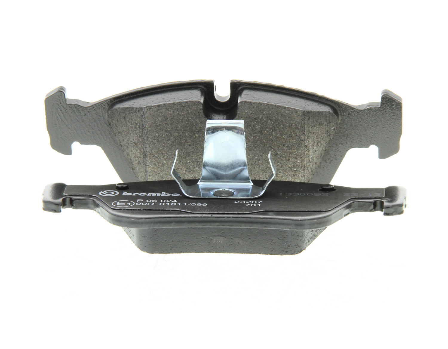 Jeu de 4 plaquettes de frein BREMBO P 06 024