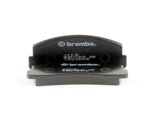 Jogo de 4 pastilhas de travão BREMBO ref. P 41 002