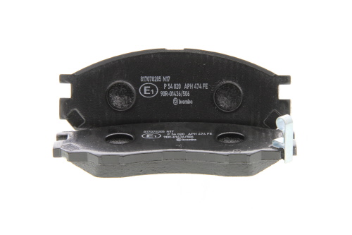 Jeu de 4 plaquettes de frein BREMBO ref. P 54 020