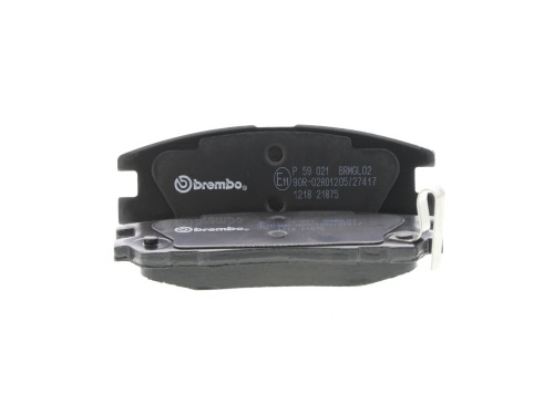 Jeu de 4 plaquettes de frein BREMBO P 59 021