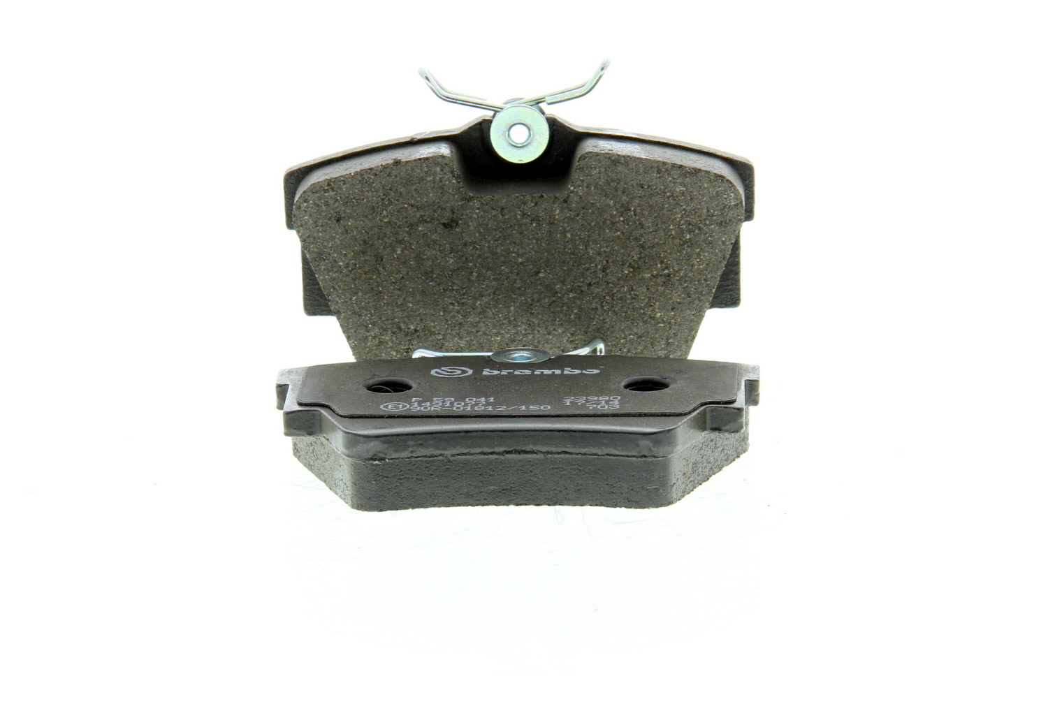 Jeu de 4 plaquettes de frein BREMBO P 59 041