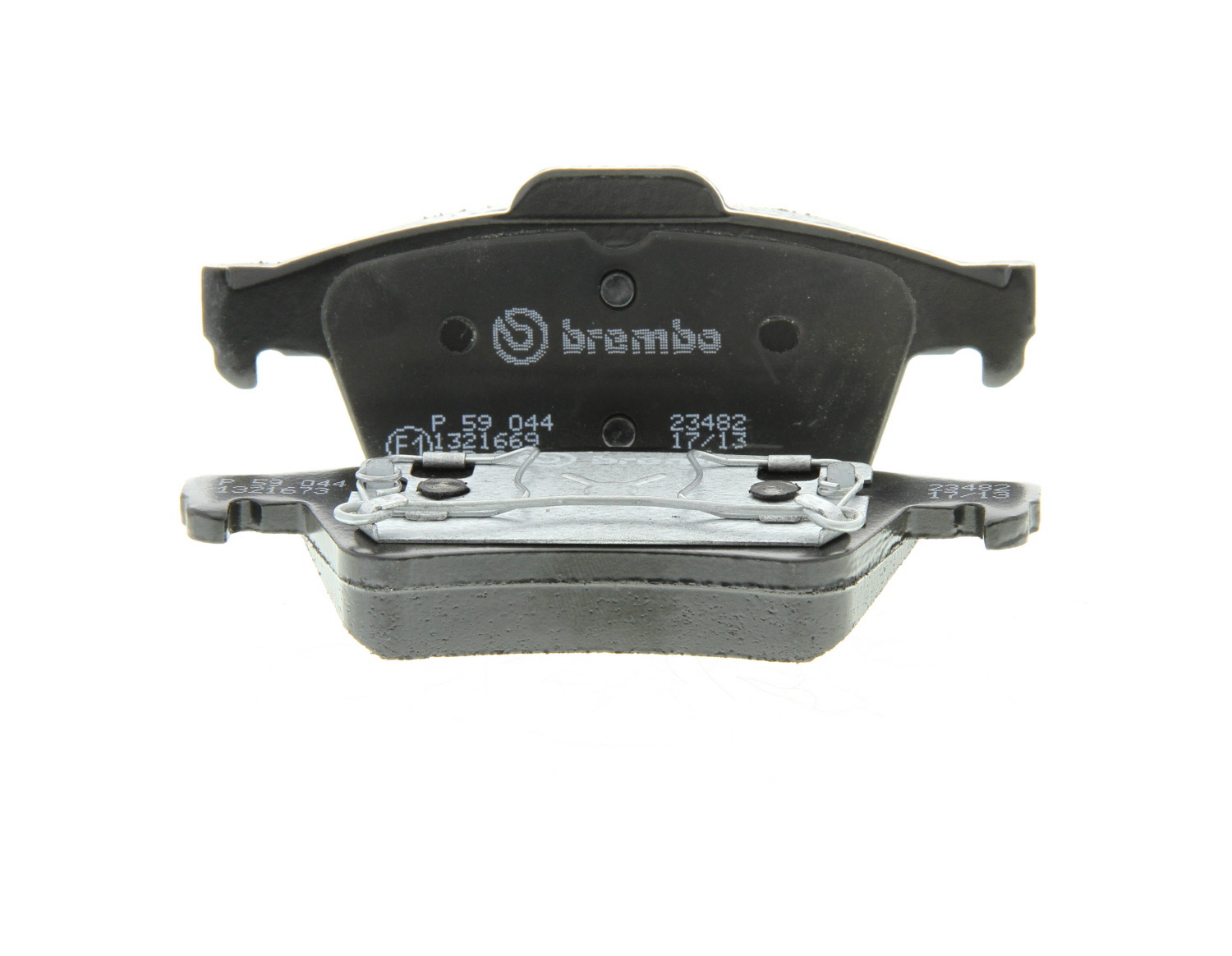 Jeu de 4 plaquettes de frein BREMBO P 59 044
