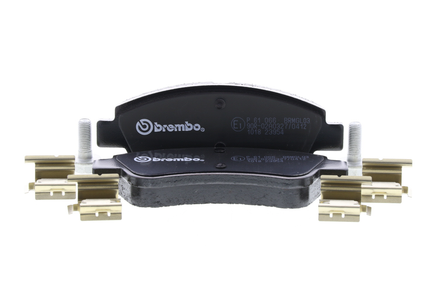 Jeu de 4 plaquettes de frein BREMBO P 61 066