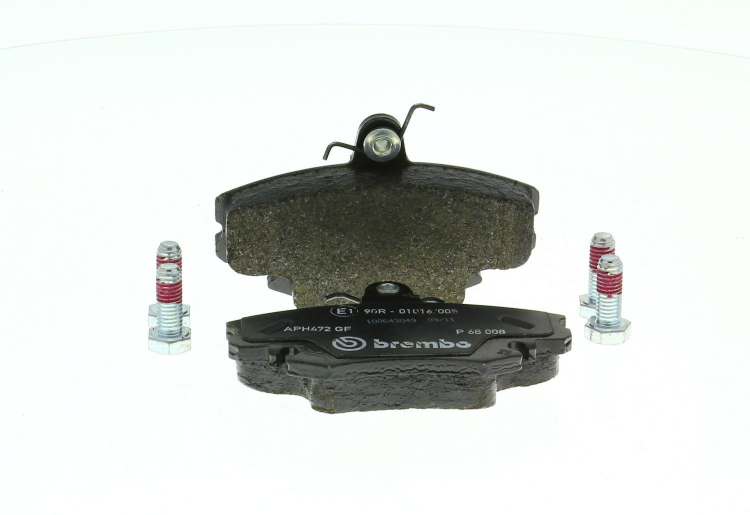 Jeu de 4 plaquettes de frein BREMBO P 68 008