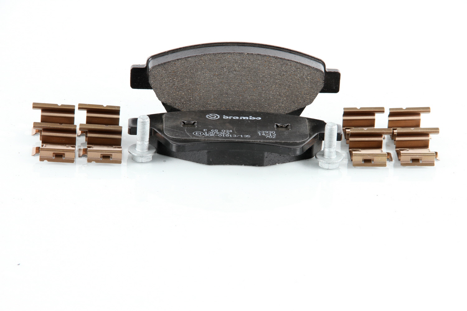 Jeu de 4 plaquettes de frein BREMBO P 68 034