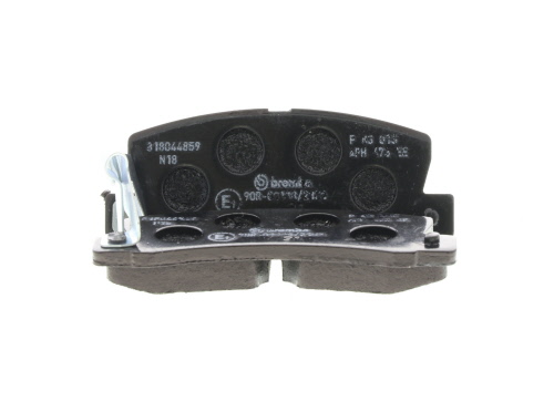 Jogo de 4 pastilhas de travão BREMBO ref. P 83 015