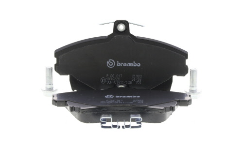 Jogo de 4 pastilhas de travão BREMBO ref. P 86 017