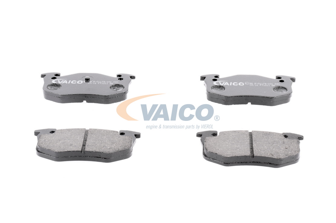 Jeu de 4 plaquettes de frein VAICO ref. V22-0001
