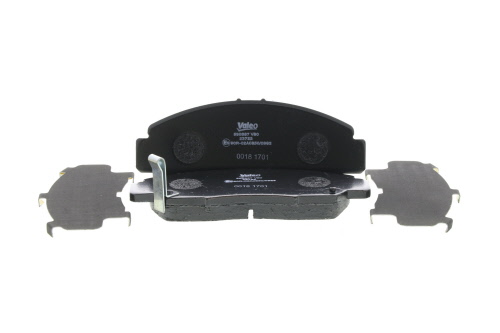 Jeu de 4 plaquettes de frein VALEO 598887