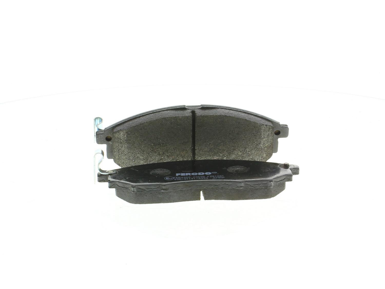 Jeu de 4 plaquettes de frein FERODO FDB1881